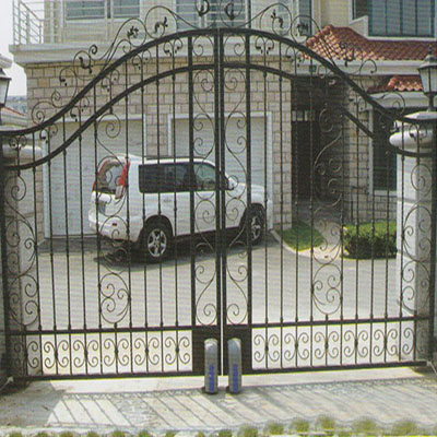 仿古庭院大门-44