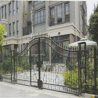 仿古庭院大门-39