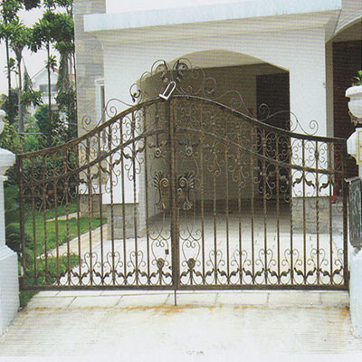 仿古庭院大门-38