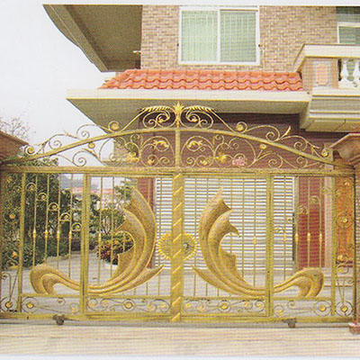 仿古庭院大门-35