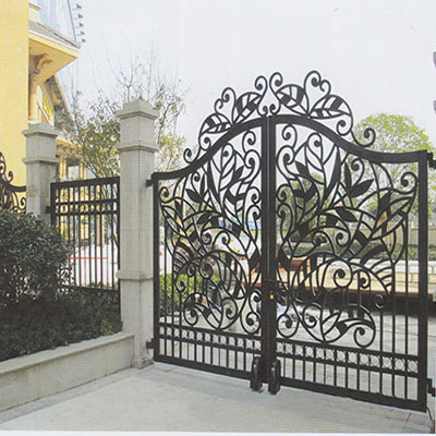 仿古庭院大门-33