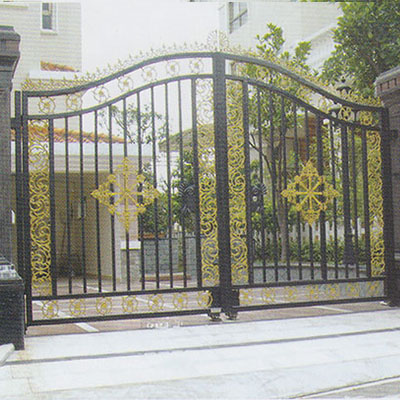 仿古庭院大门-29