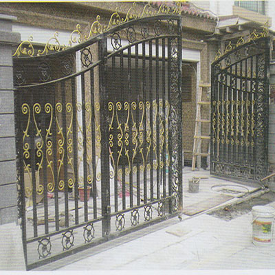 仿古庭院大门-28