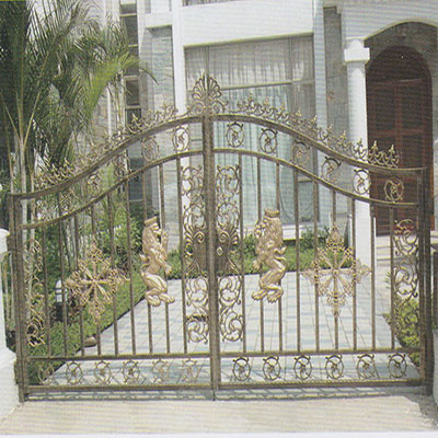 仿古庭院大门-27