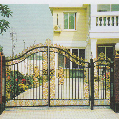 仿古庭院大门-24