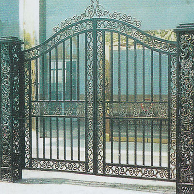 仿古庭院大门-16