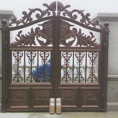 铝艺庭院大门-8